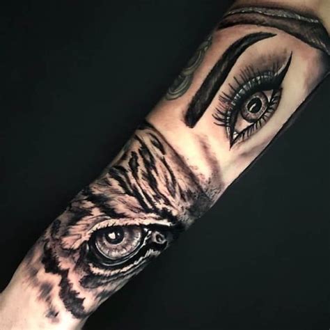 36 Meaningful Tiger Eyes Tattoo Design Ideas (Hungry for